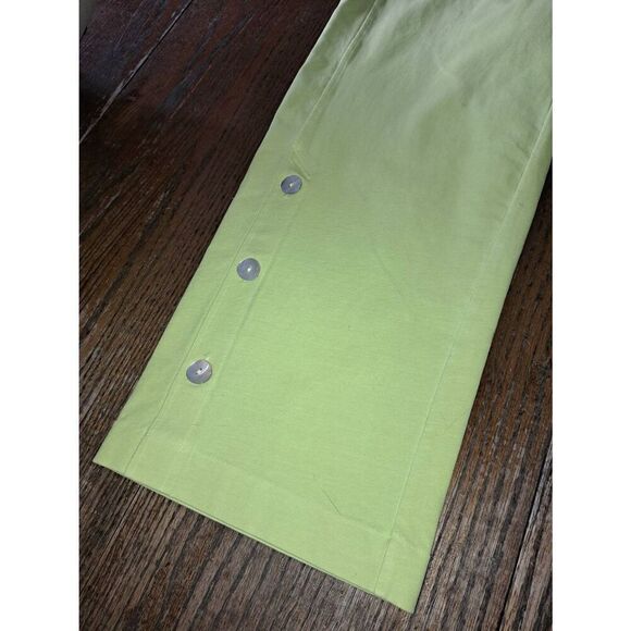 Small 6/8 Weekend by Jess & Jane Elastic Waist Wide Leg  Cropped Pants Capris - Picture 4 of 6